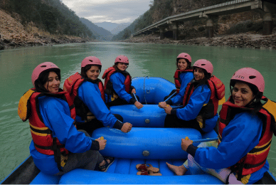 River Rafter In Rishikesh